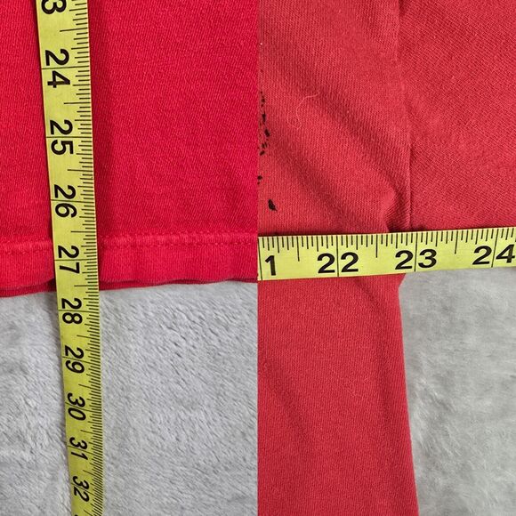 Vintage Etnies Skateboard Shirt Men’s XL Red Crew Neck Y2K Surf Skater Grunge - Picture 12 of 12